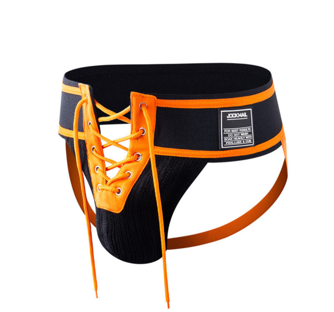 Jockstrap med snörning framtill. Finns i 6 färger
