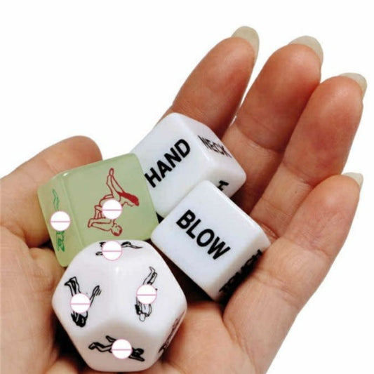 Dice game for adults, a sex and erotic party game