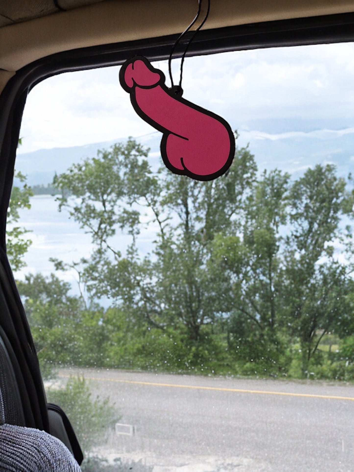 Un Wonderbaum divertido, un pene aromático con aroma a coche nuevo, un árbol perfumado o un Wonderbaum.