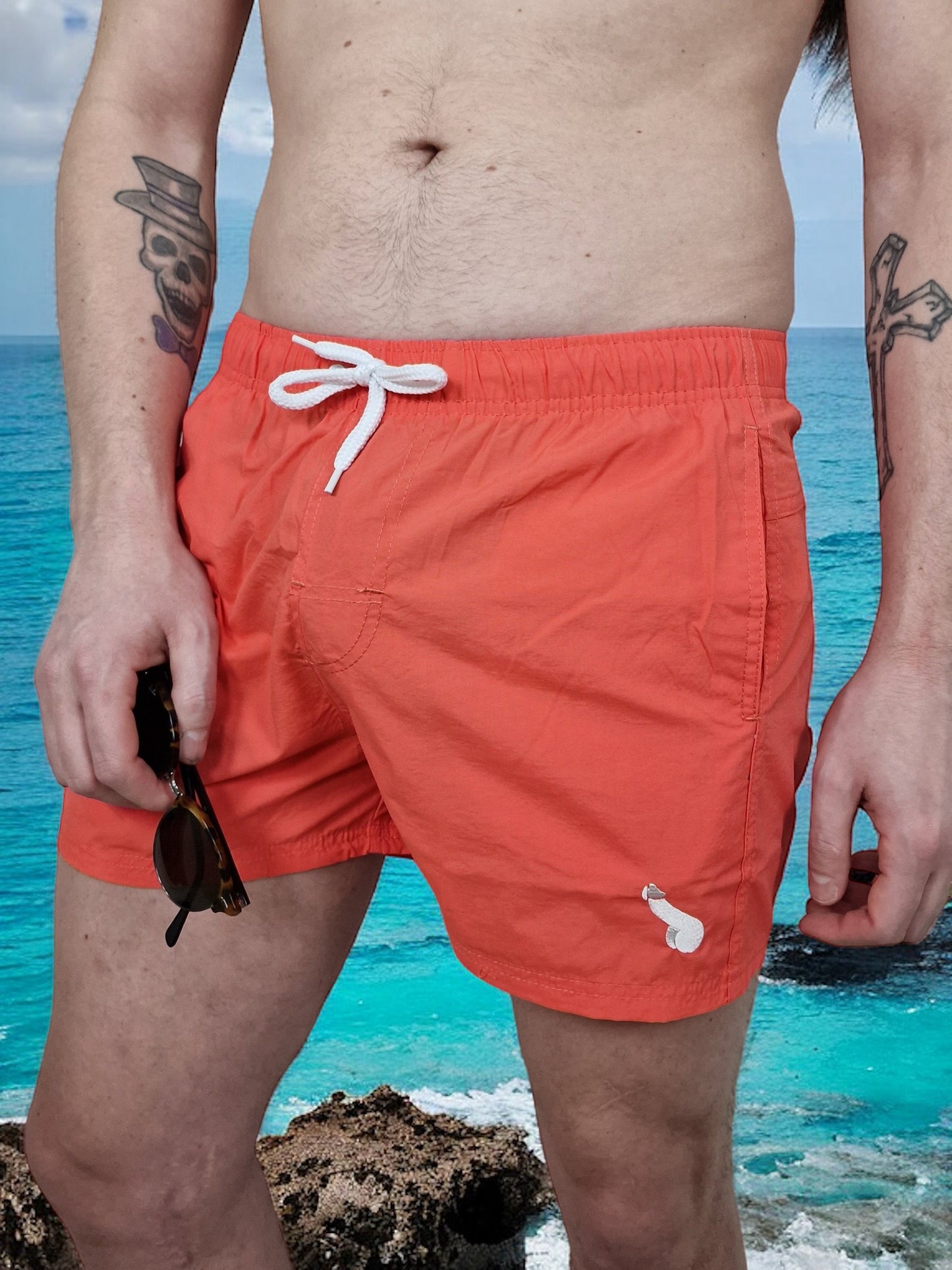Badshorts clásicos - Naranja