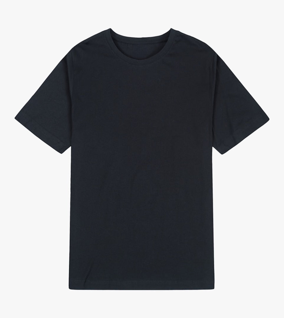 Svart T-Shirt regular cotton, välj bland flera tryck på tröjan