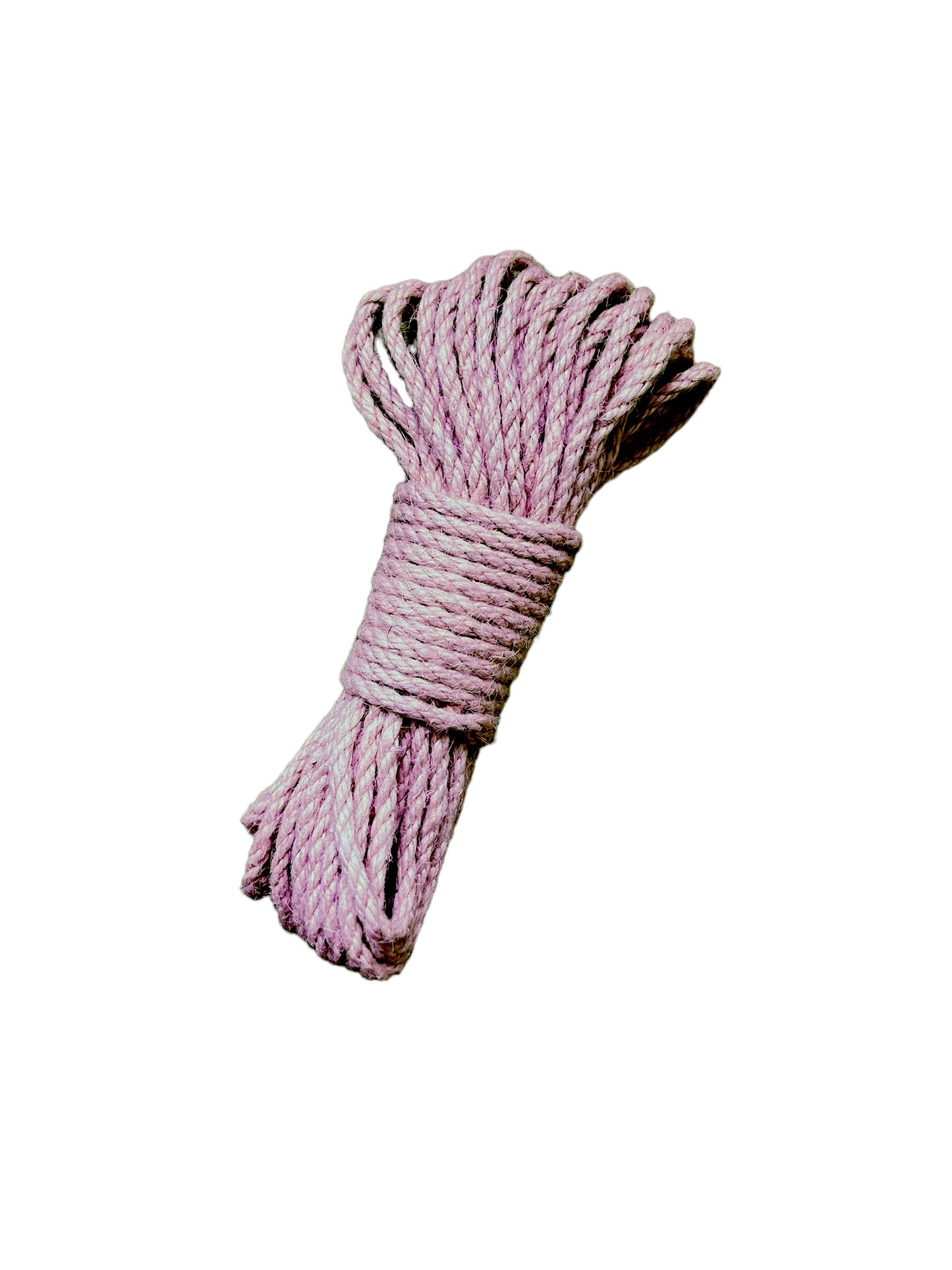 Shibari bondagerep i jute, 10 meter, svensktillverkade. Välj bland många färger.