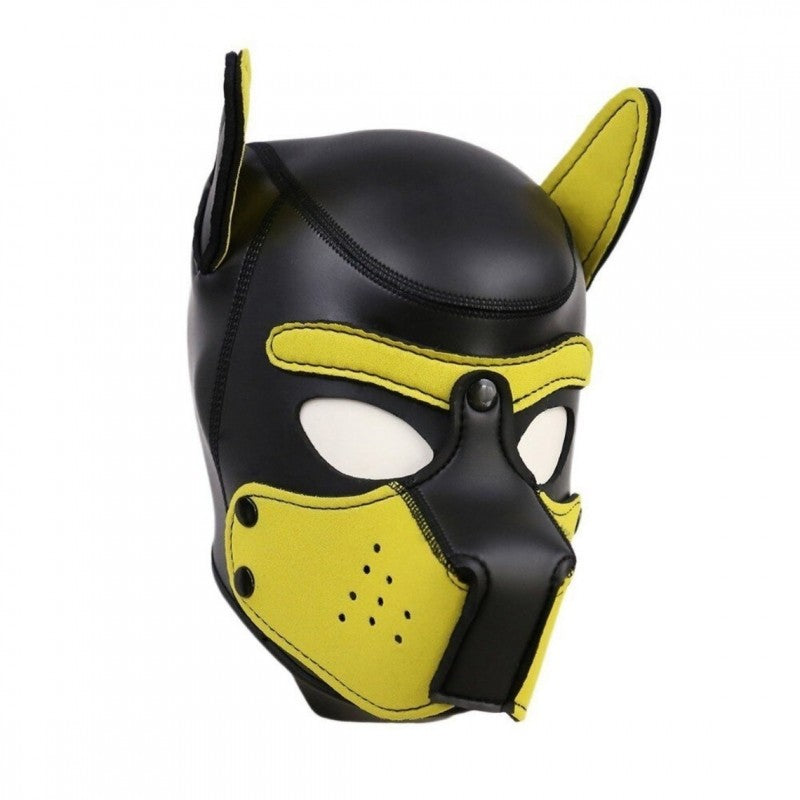 Puppy play hood eller mask i neopren