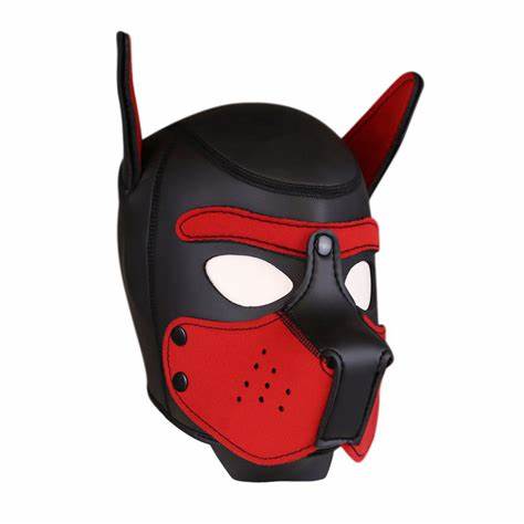 Puppy play hood eller mask i neopren
