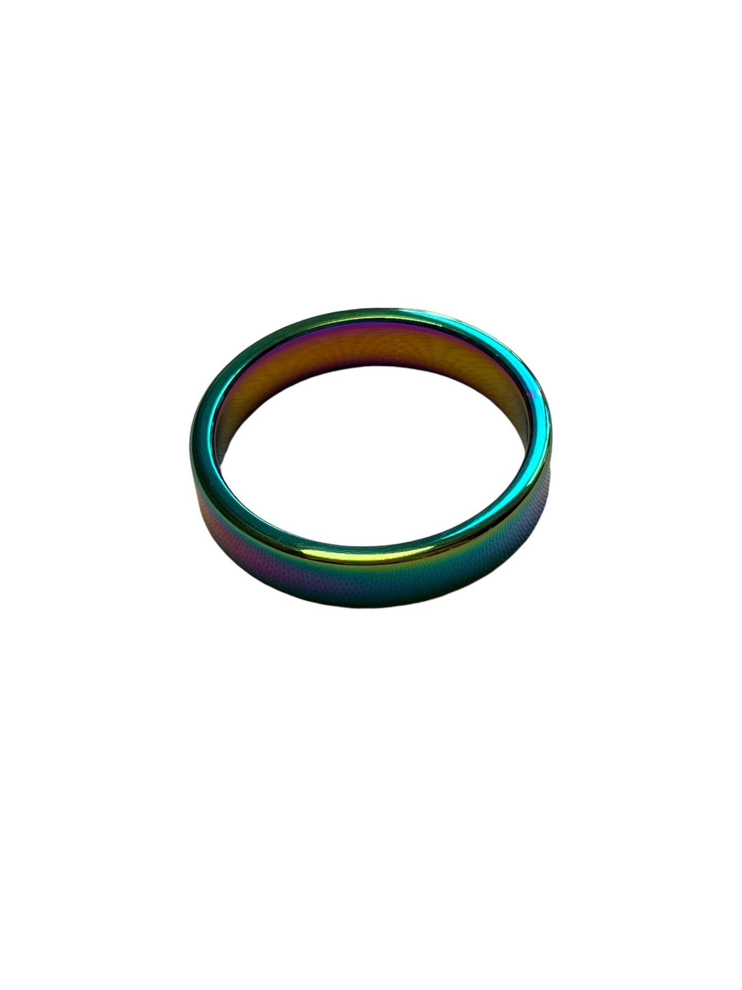 Kukring, Cockring oder Penisring aus chirurgischem nickelfreiem Stahl in Multicolor