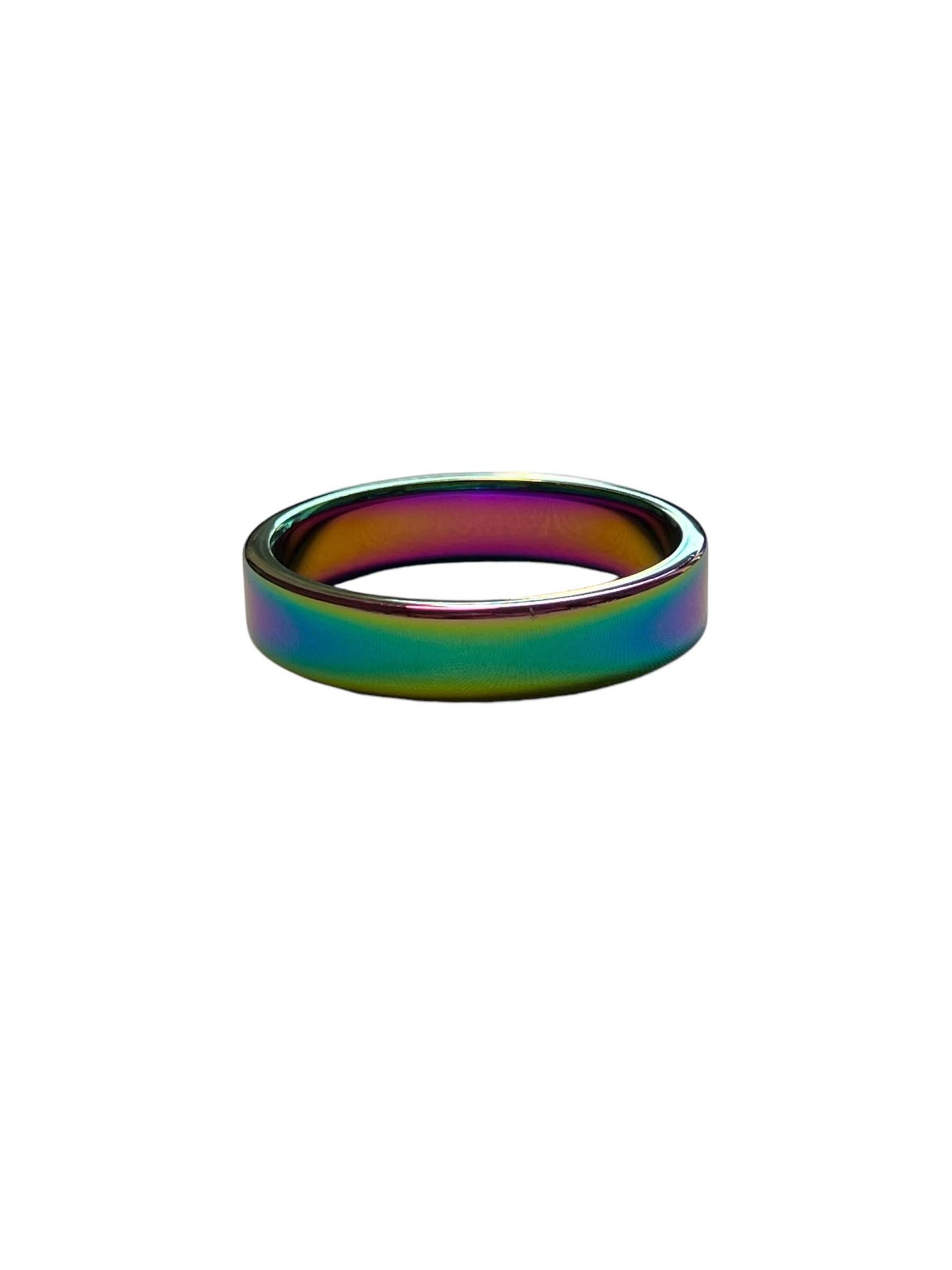 Kukring, Cockring oder Penisring aus chirurgischem nickelfreiem Stahl in Multicolor
