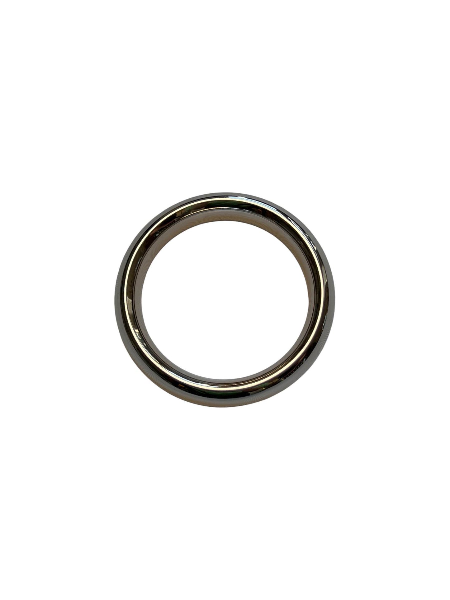 Breiter und ovaler Cockring, Penisring oder Schwanzring aus chirurgischem, nickelfreiem Stahl
