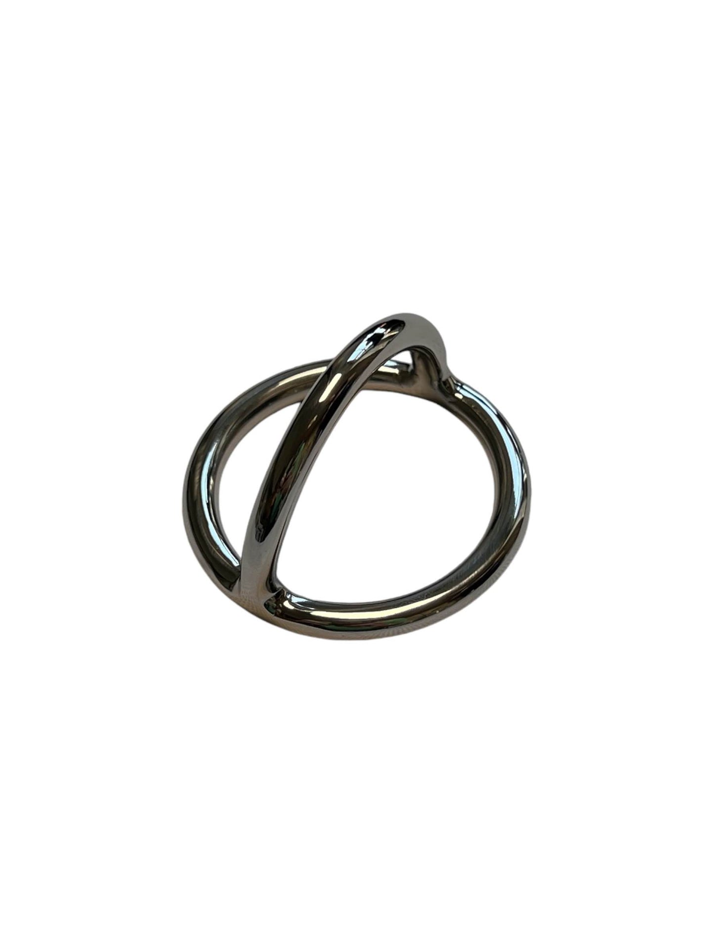 Kukring, pubic ring or penis ring in surgical nickel-free steel. Double Cage cock and balls