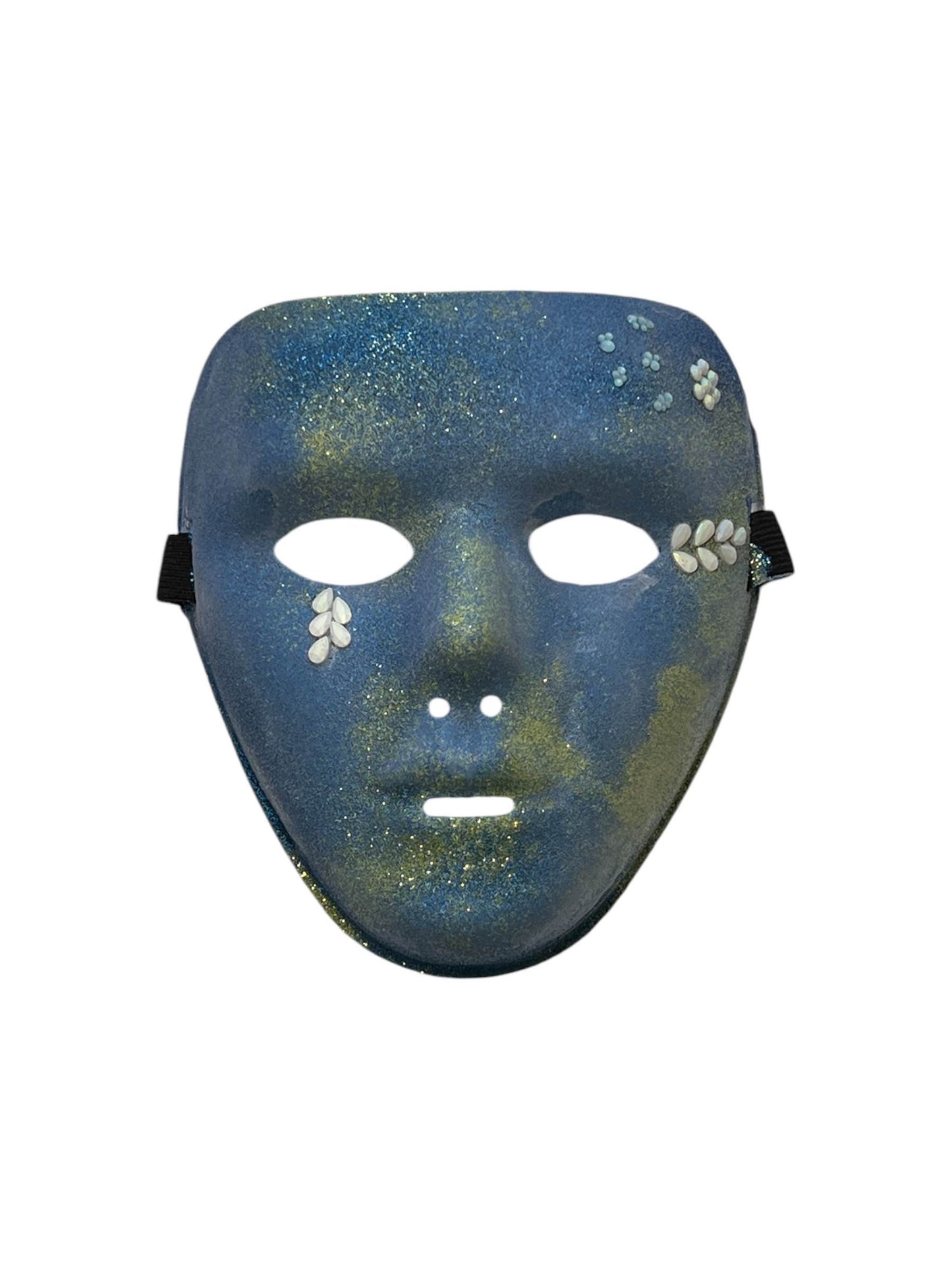 Mask, face masks in various hand-painted colors, perfect for Halloween, masquerade or fetish parties