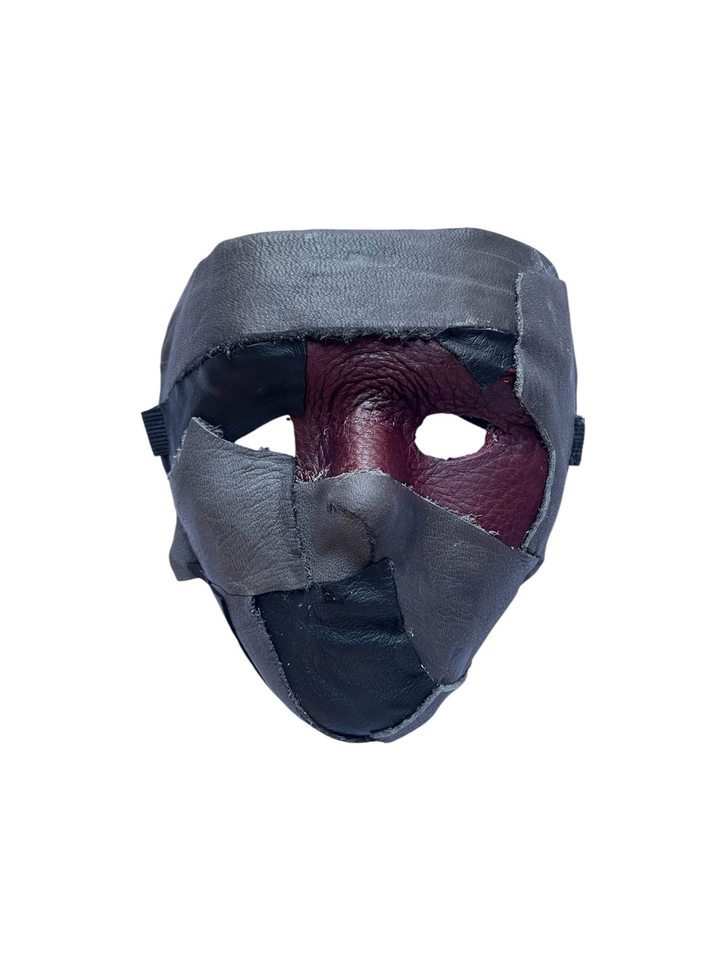 Mask, face masks in various hand-painted colors, perfect for Halloween, masquerade or fetish parties