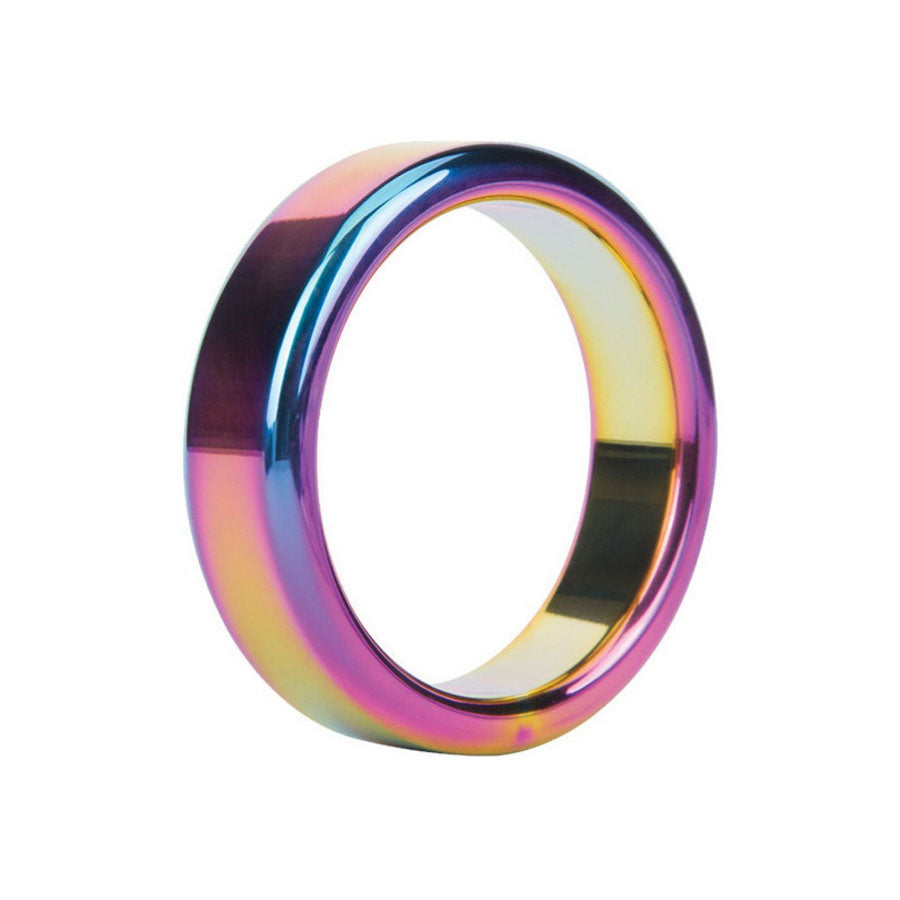Kukring, Cockring oder Penisring aus chirurgischem nickelfreiem Stahl in Multicolor