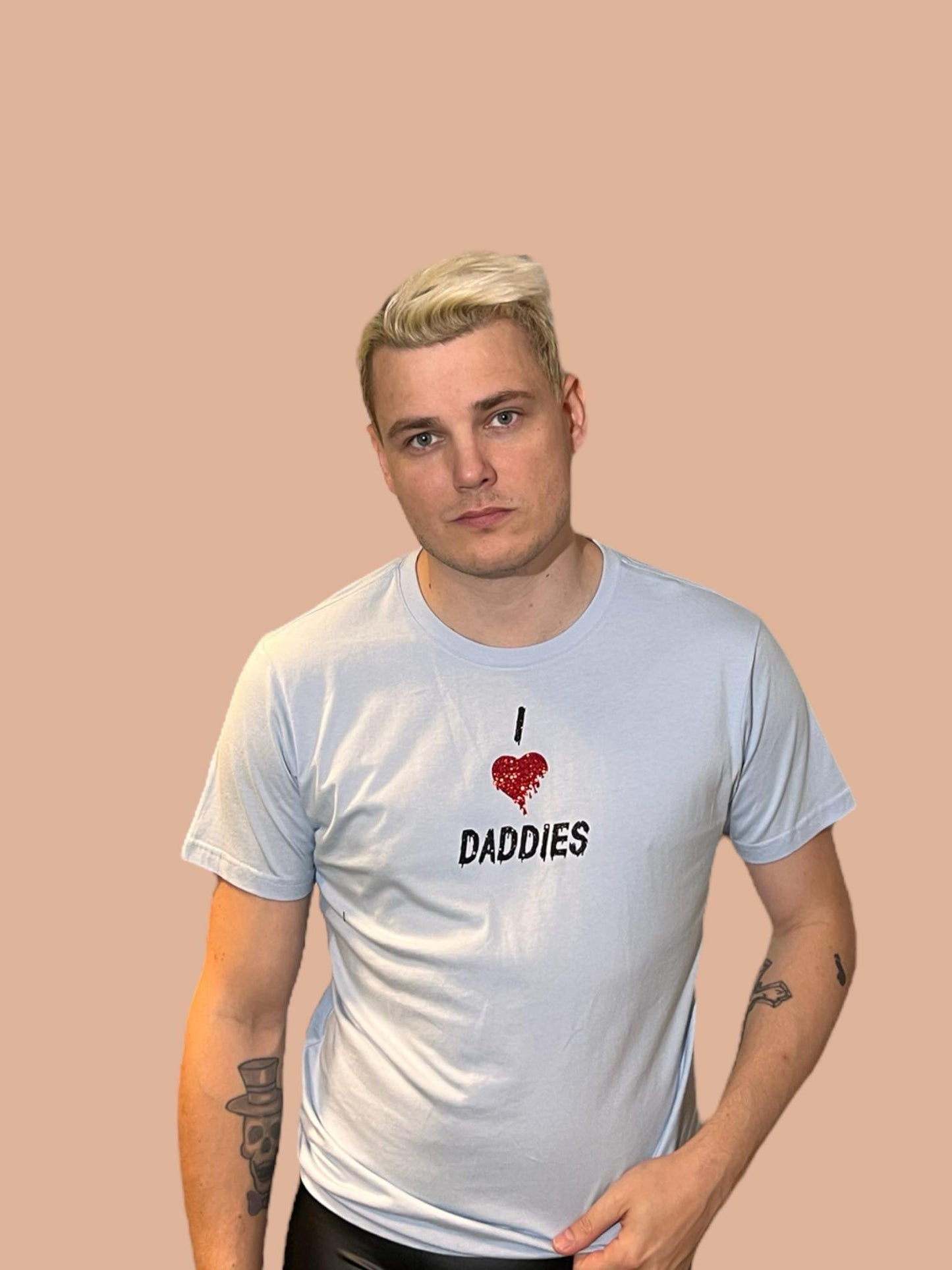 Camiseta con estampado, I ❤️ PAPÁS