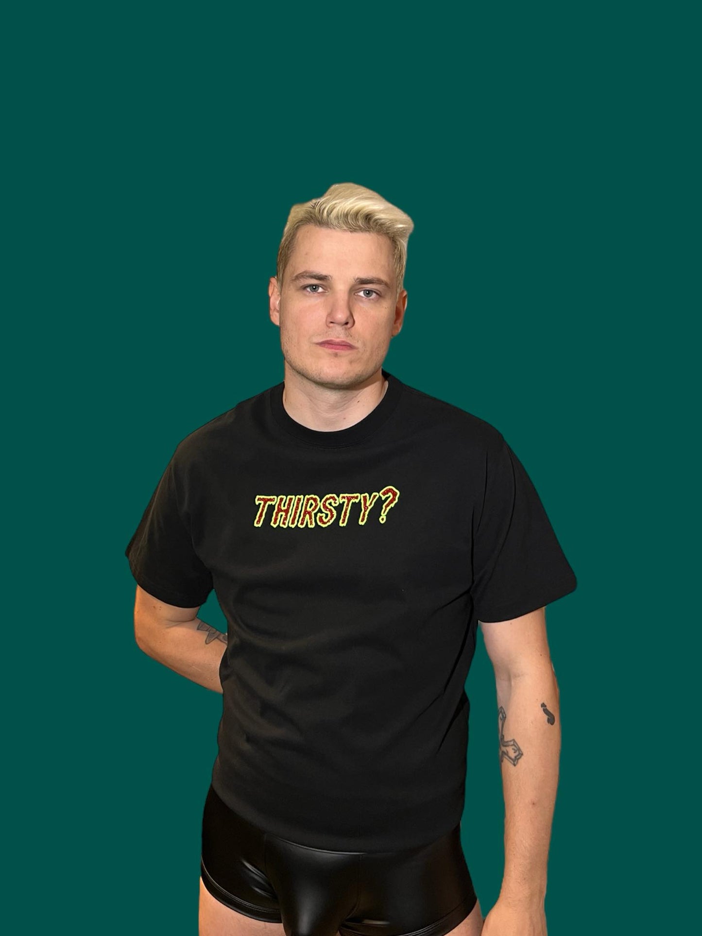 Camiseta con estampado, ¿SEDIENTO?