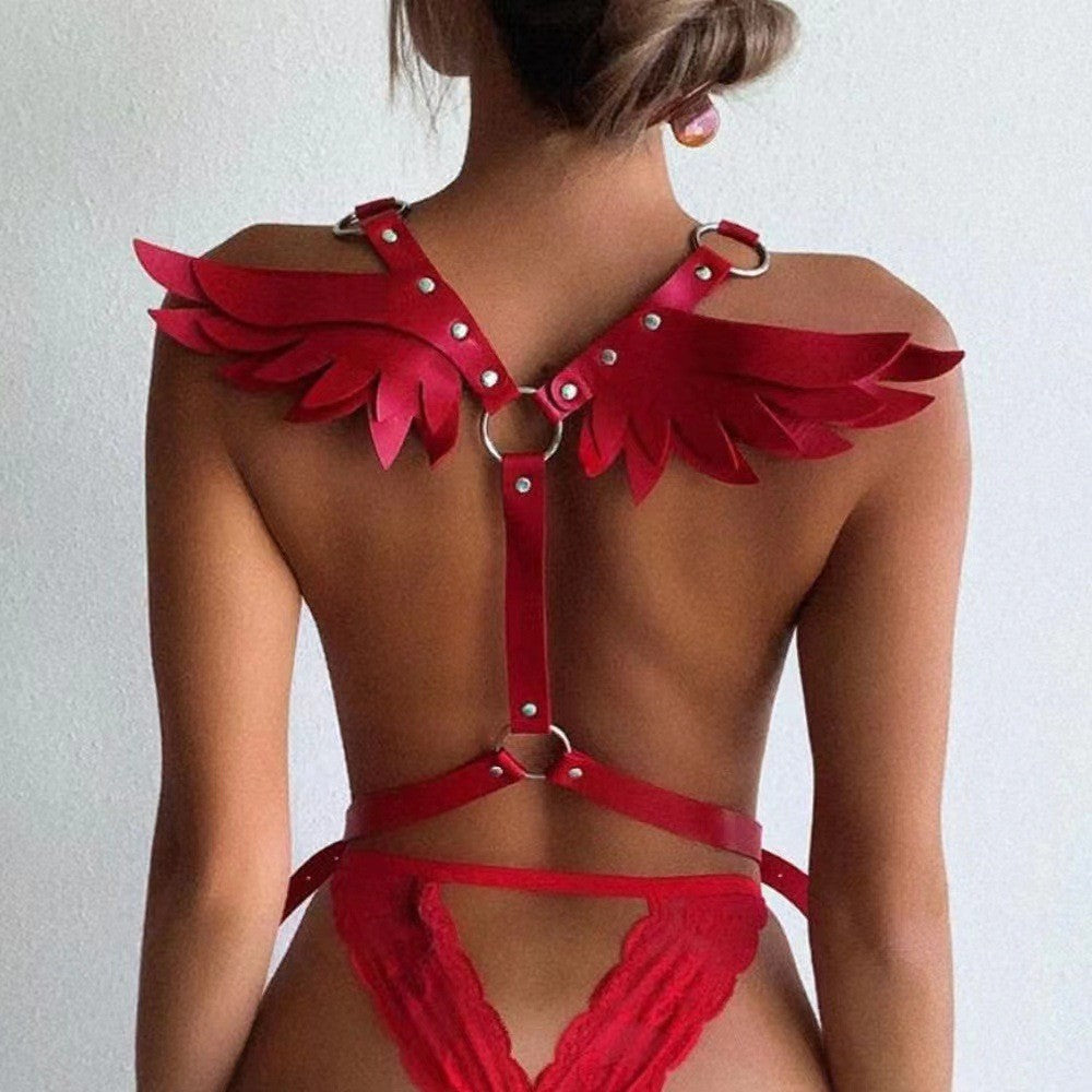 Harness med änglavingar