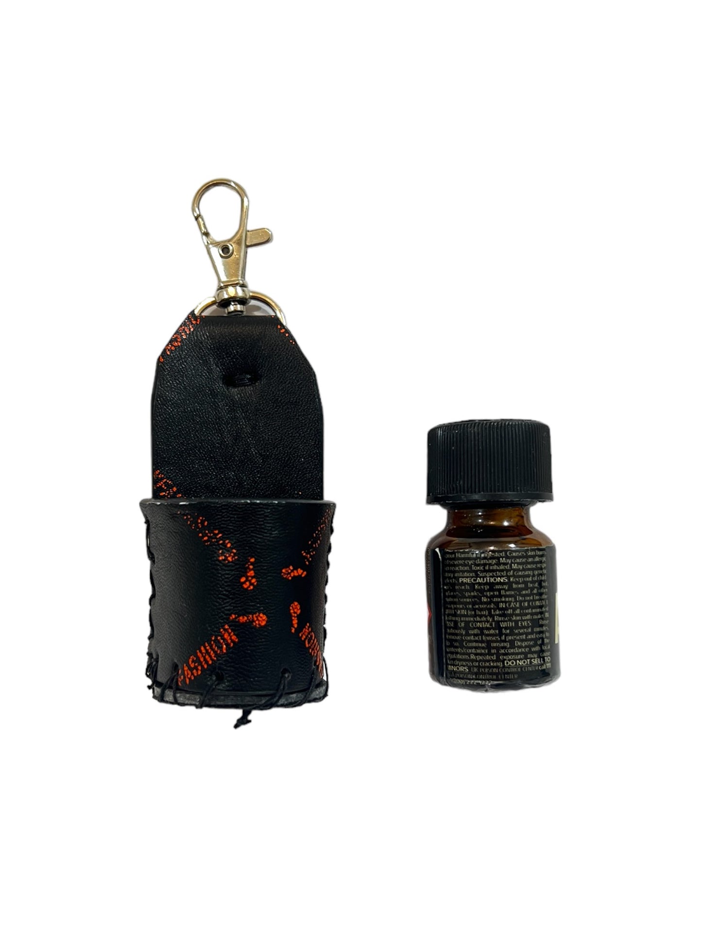 Bolsos poppers de fabricación sueca, un práctico bolso pequeño para poppers de piel auténtica.