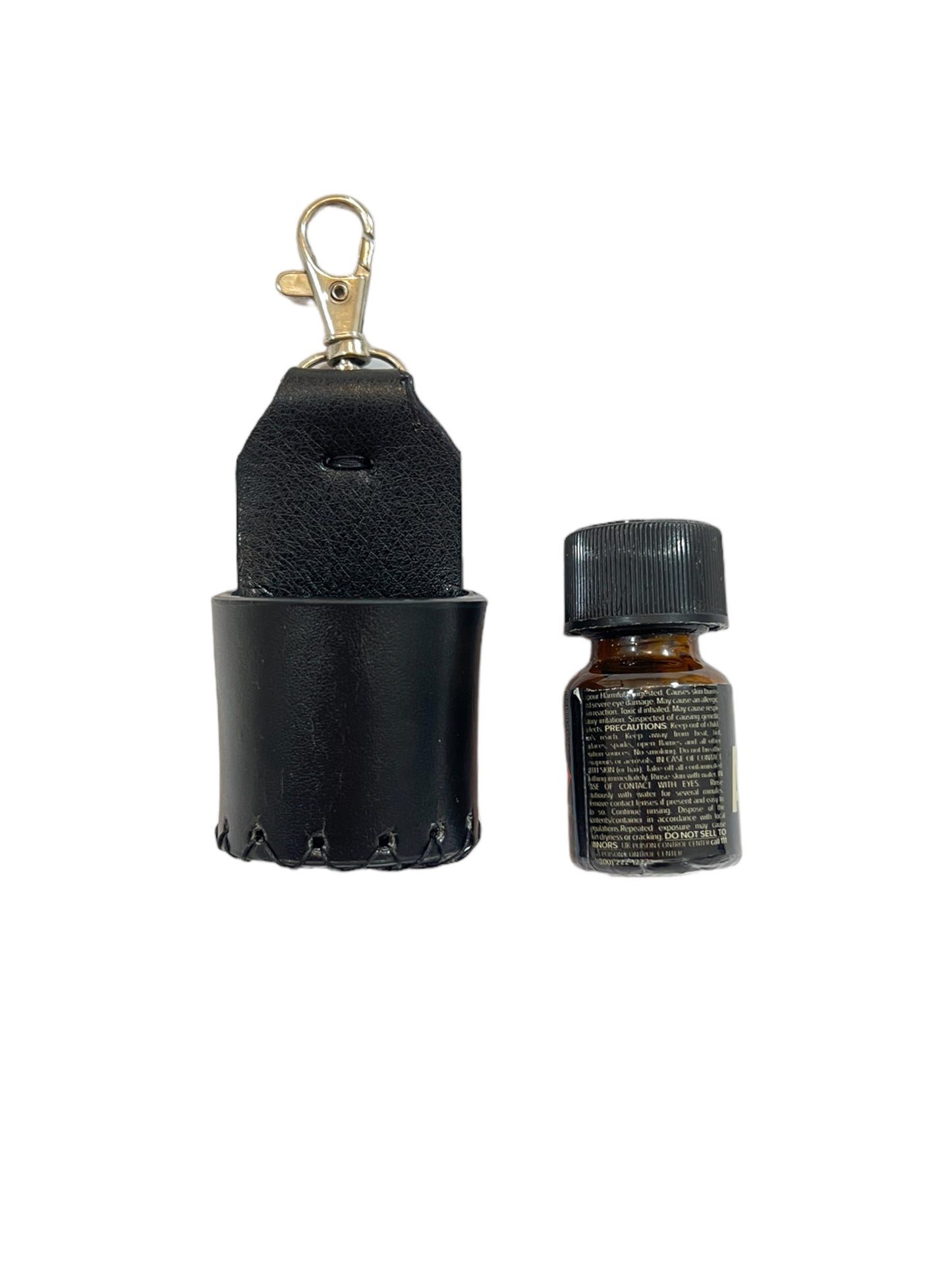 Bolsos poppers de fabricación sueca, un práctico bolso pequeño para poppers de piel auténtica.
