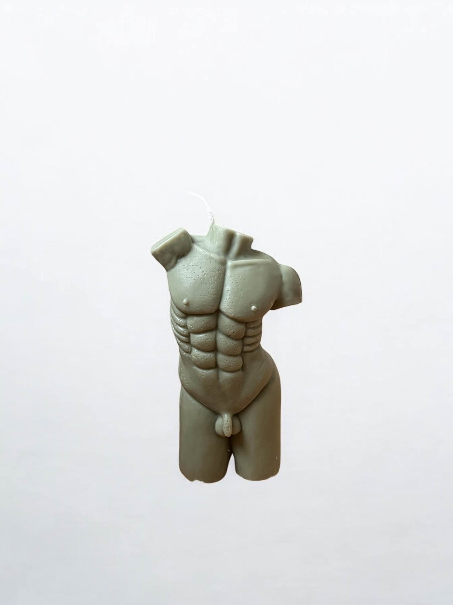 Fun and different light in the shape of a man's torso. Available in many colors