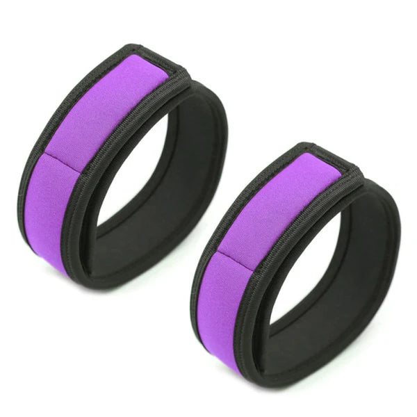 Puppy play arm strap, bicepband 2 pack