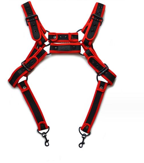 Harness i neopren med hängslen