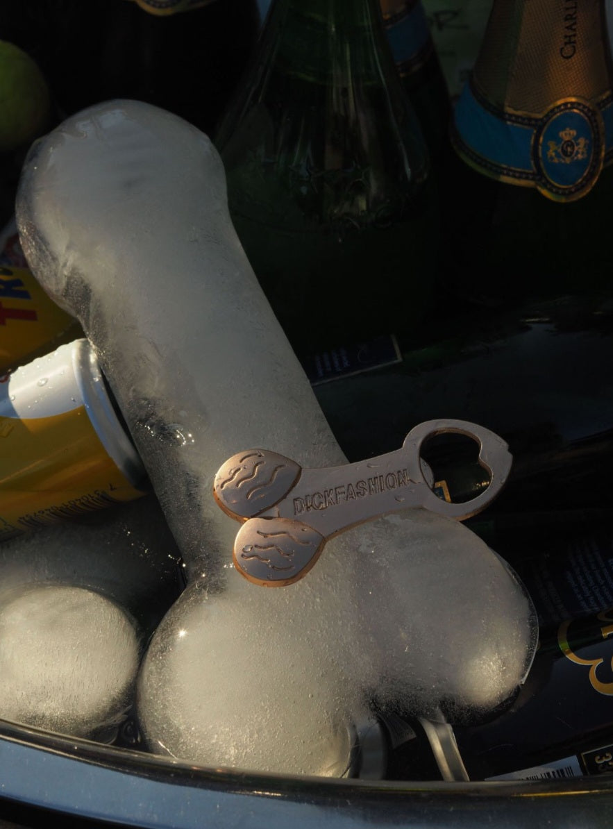 Divertido y diferente molde para repostería o molde para hielo para el enfriador de champán, 30 cm
