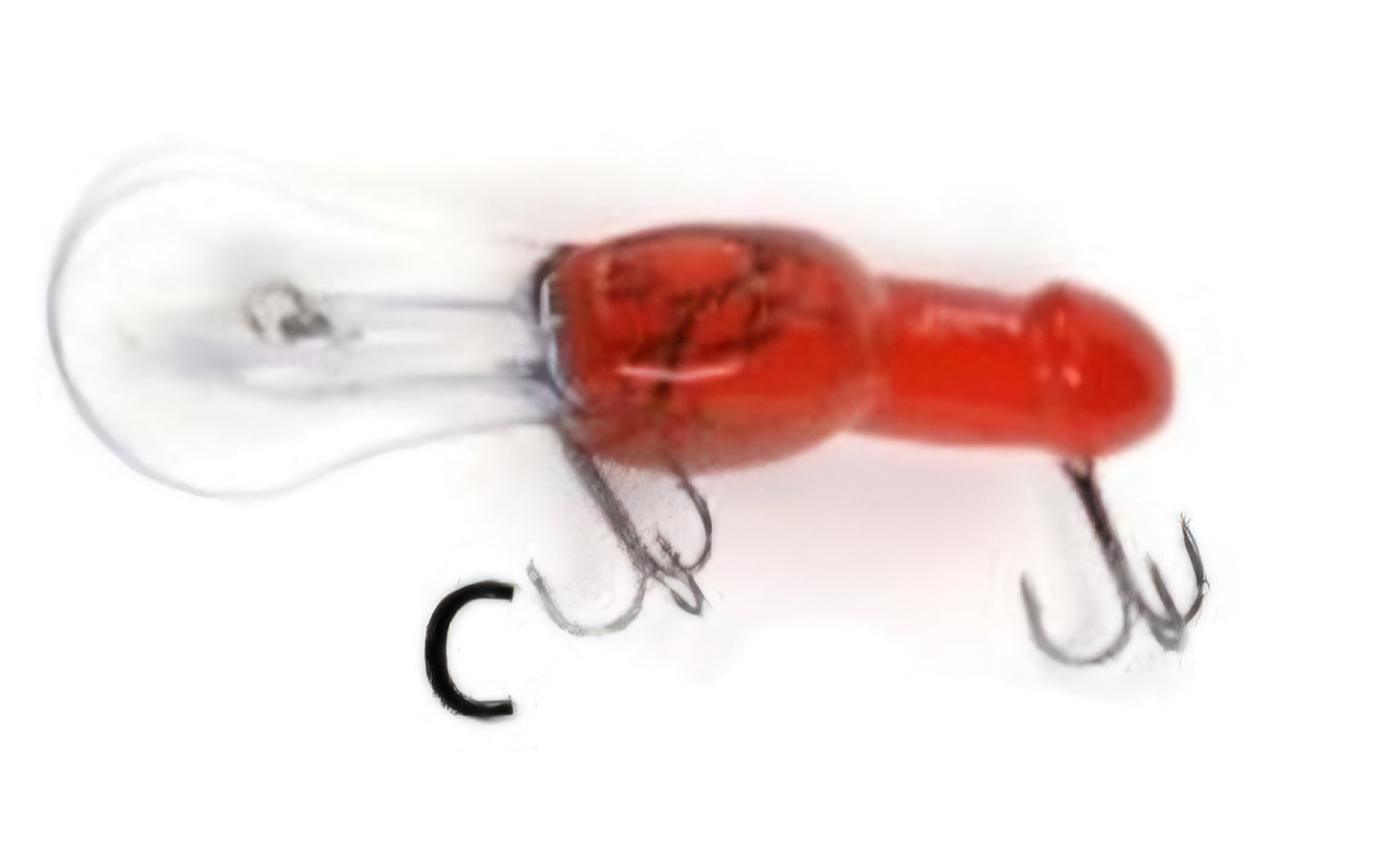 Roligt fiskedrag vobbler som snopp, 5 varianter