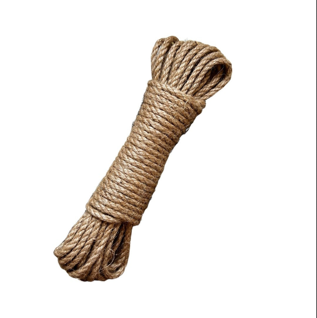 Shibari bondage rep de yute, longitudes más cortas, aprox. 2 metros, fabricado en Suecia.