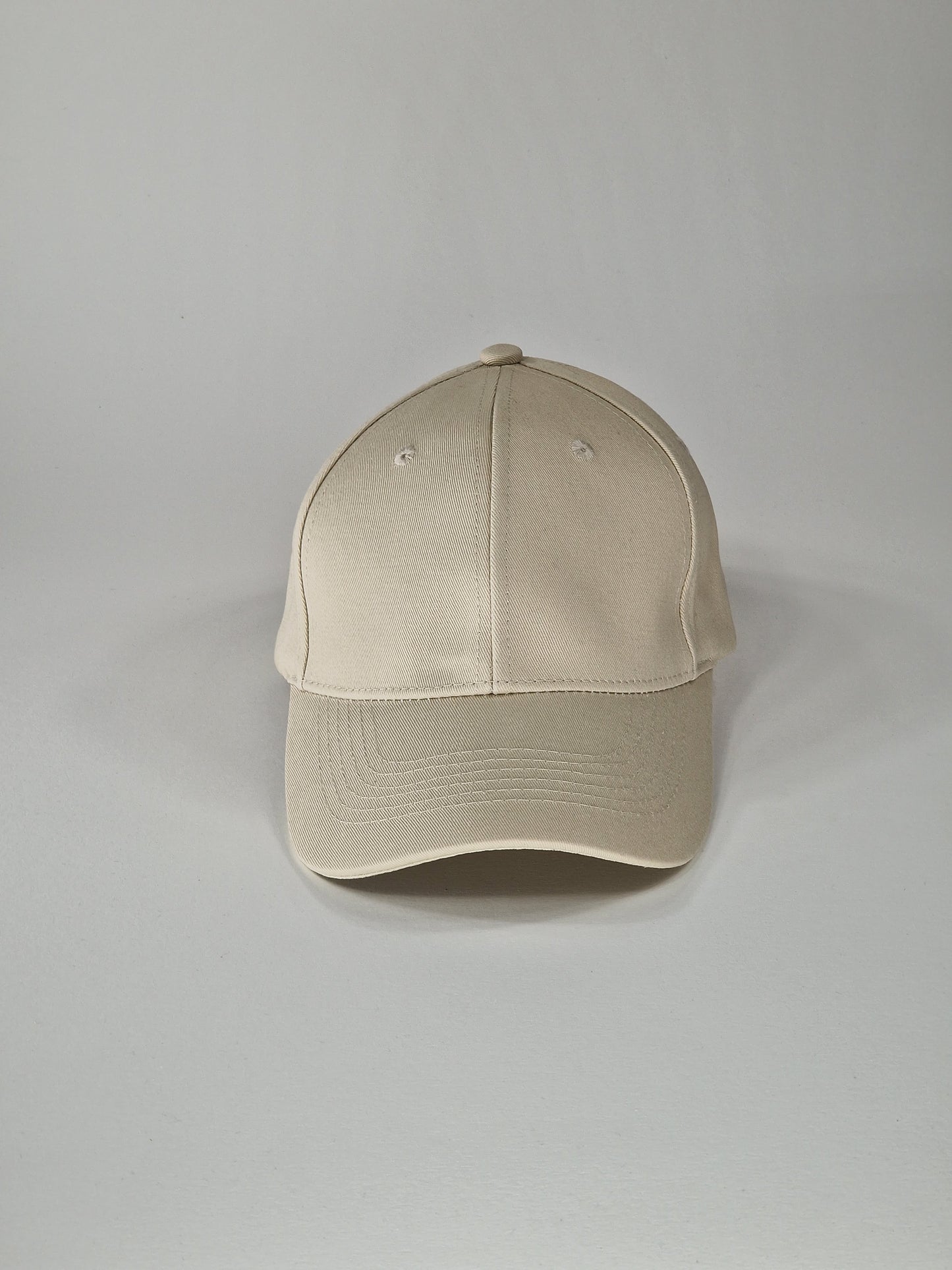 Keps med eller utan tryck (Välj bland flera tryck), beige
