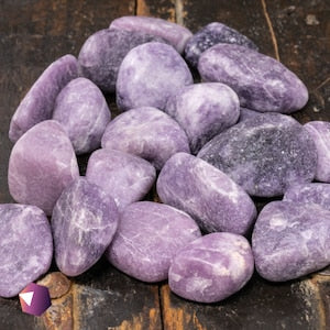Cristal rodado, lavanda