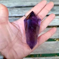 Amethyst-Doppelspitze