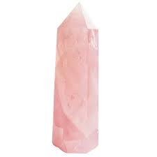 Torres de Cuarzo Rosa. Puntas de cuarzo rosa.