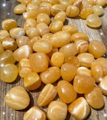 Cristal caído, calcita amarilla, calcita amarilla