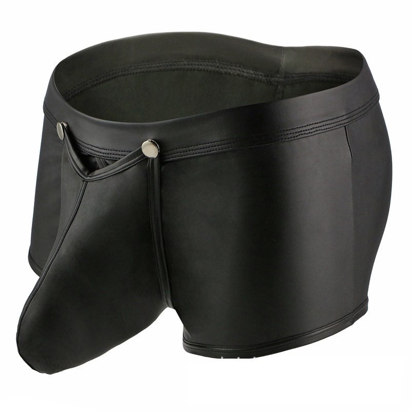 Gummishorts oder Herrenunterhosen mit zu öffnender Vorderseite