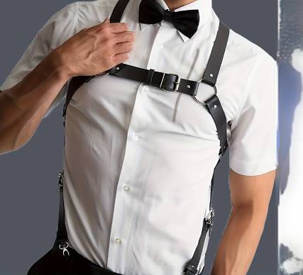 Harness av veganläder