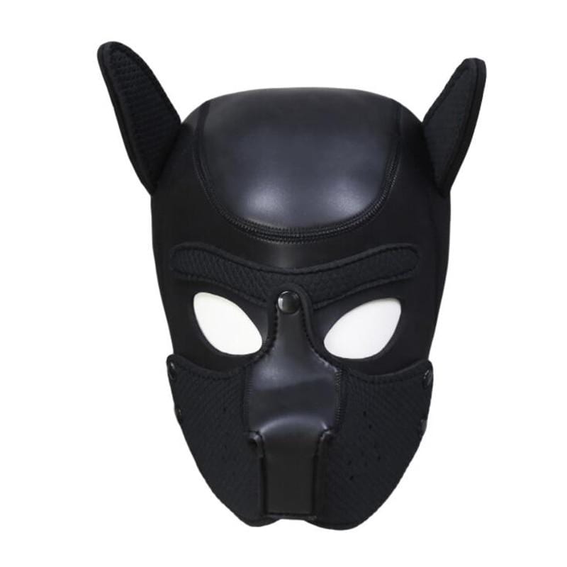 Puppy play hood eller mask i neopren
