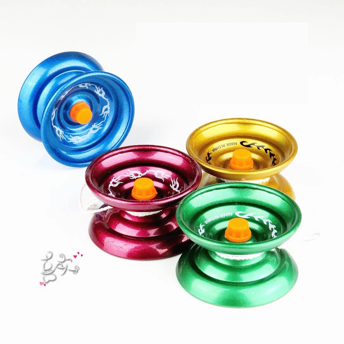 Jojo, buy a training tool, an anti-stress gadget, or a toy here. It comes in many of the colors of the rainbow