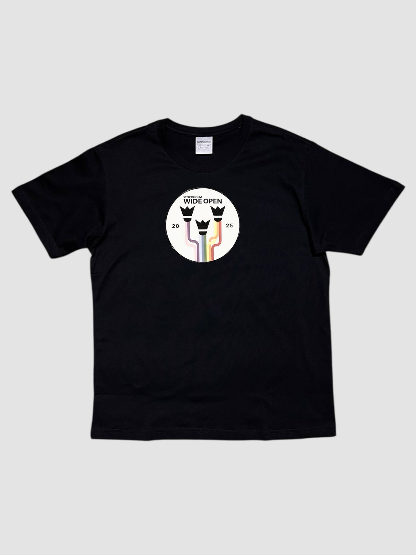 T-shirt med tryck för badminton turneringen Stockholm Wide Open