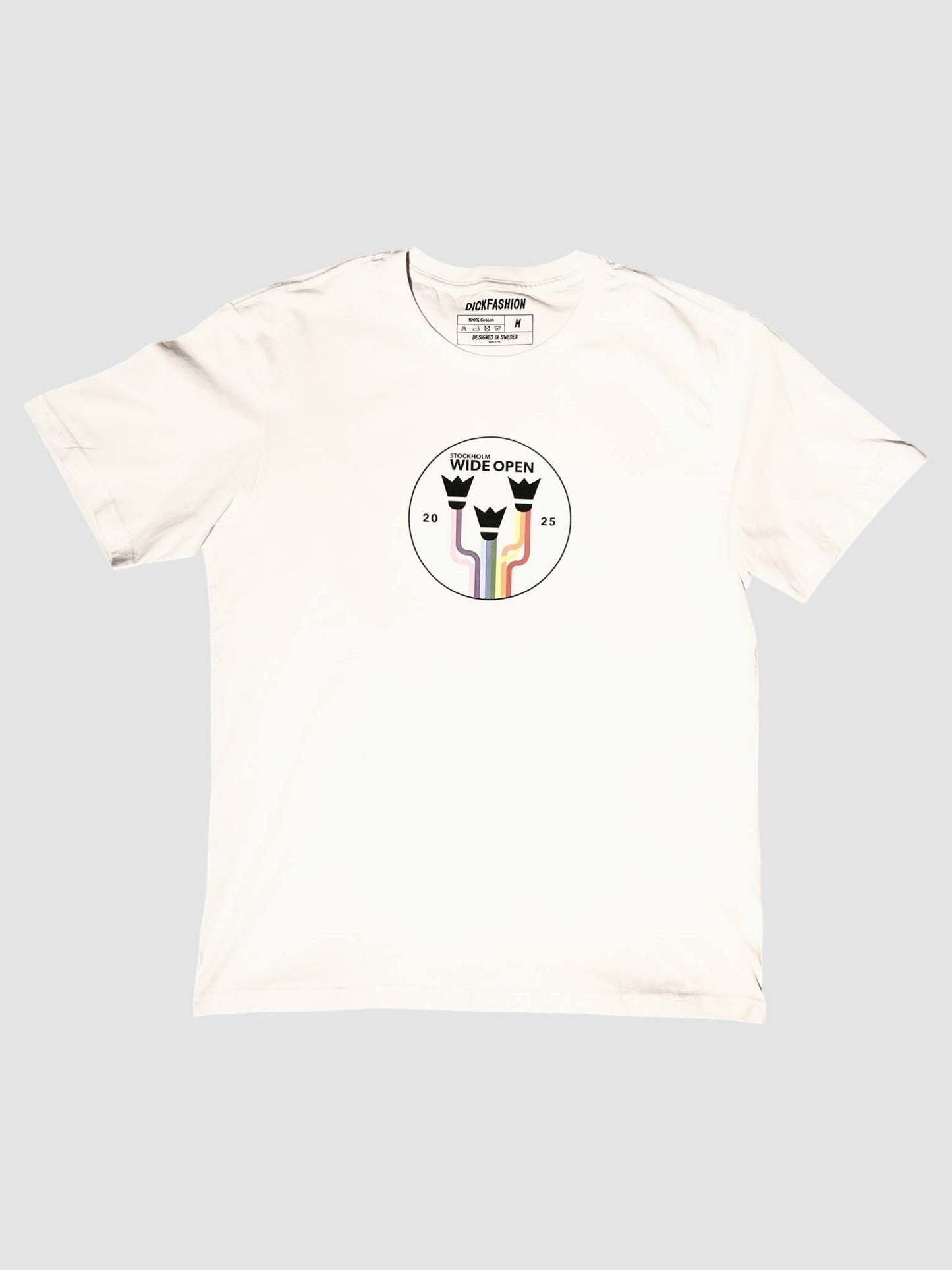 T-shirt med tryck för badminton turneringen Stockholm Wide Open
