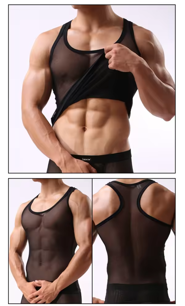 Tanktop eller linne i mesh