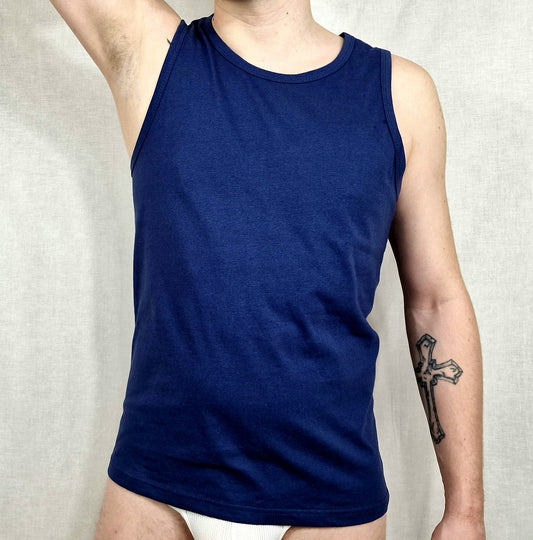 Tank top - Navy blue