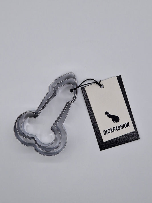 Roliga bakformar eller pepparkaksformar i form av dick- 3 pack