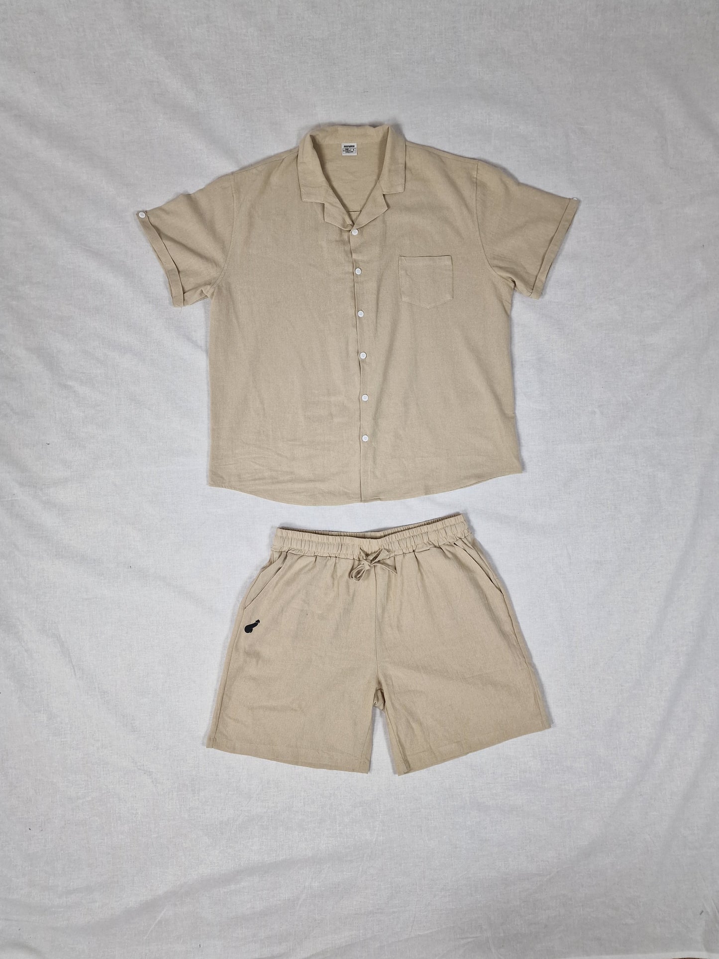 Linen and cotton set in several colors in relaxed fit