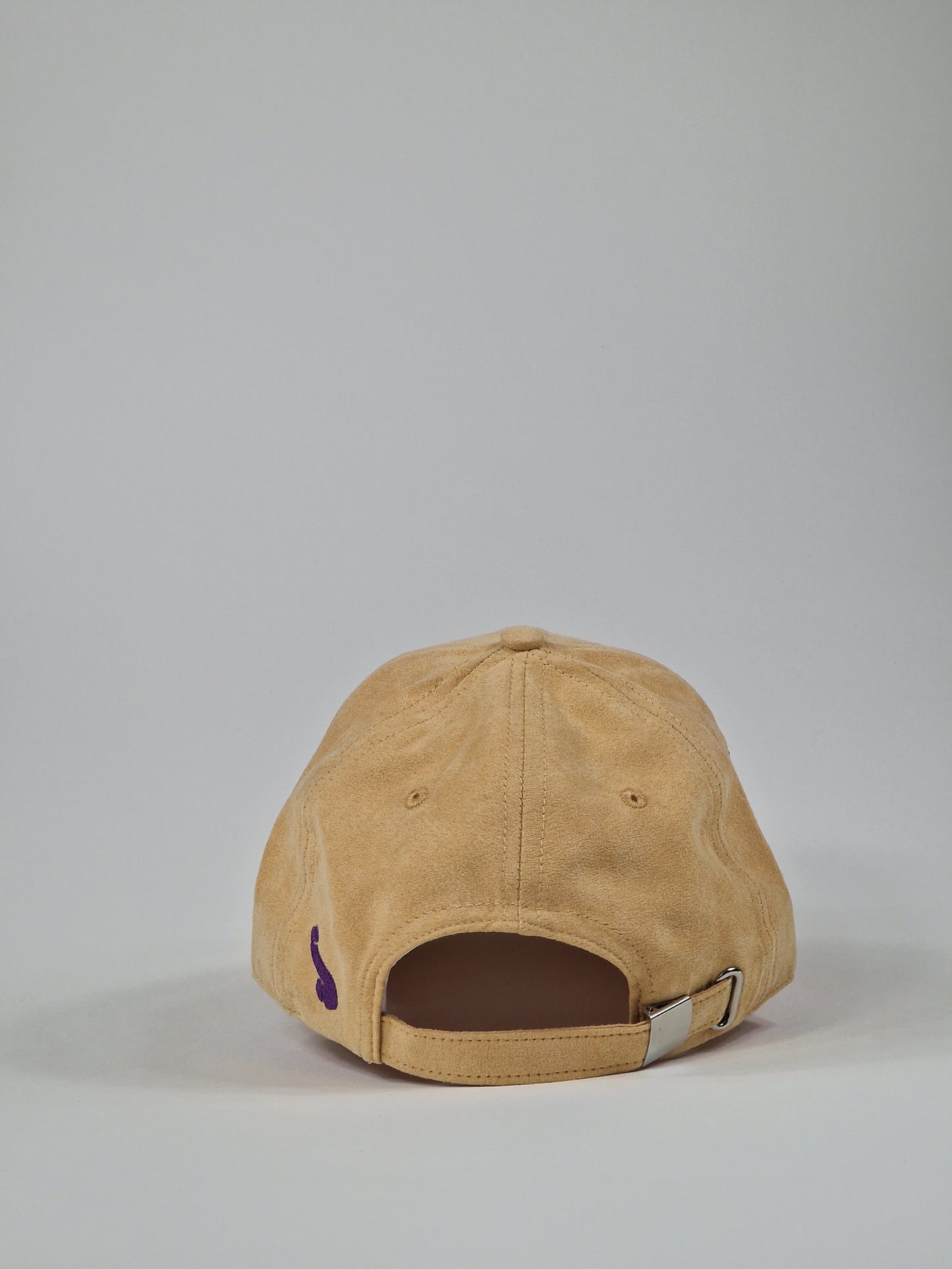 Gorra beige de nobuk