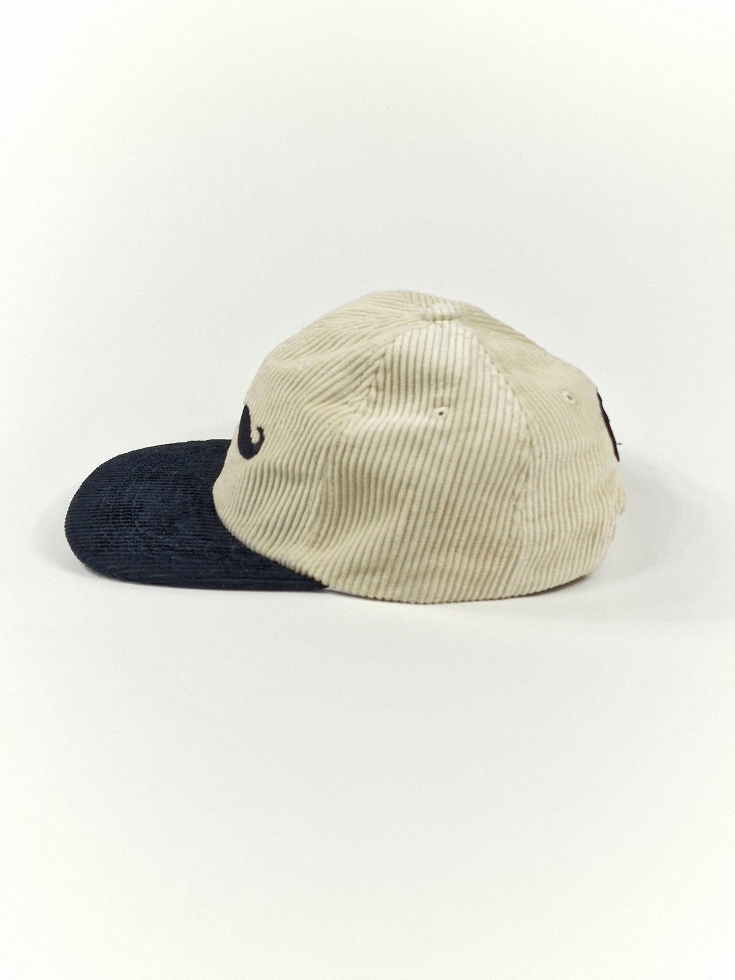 Gorra de pana con bigote bordado, compra y apoya la investigación del cáncer de próstata