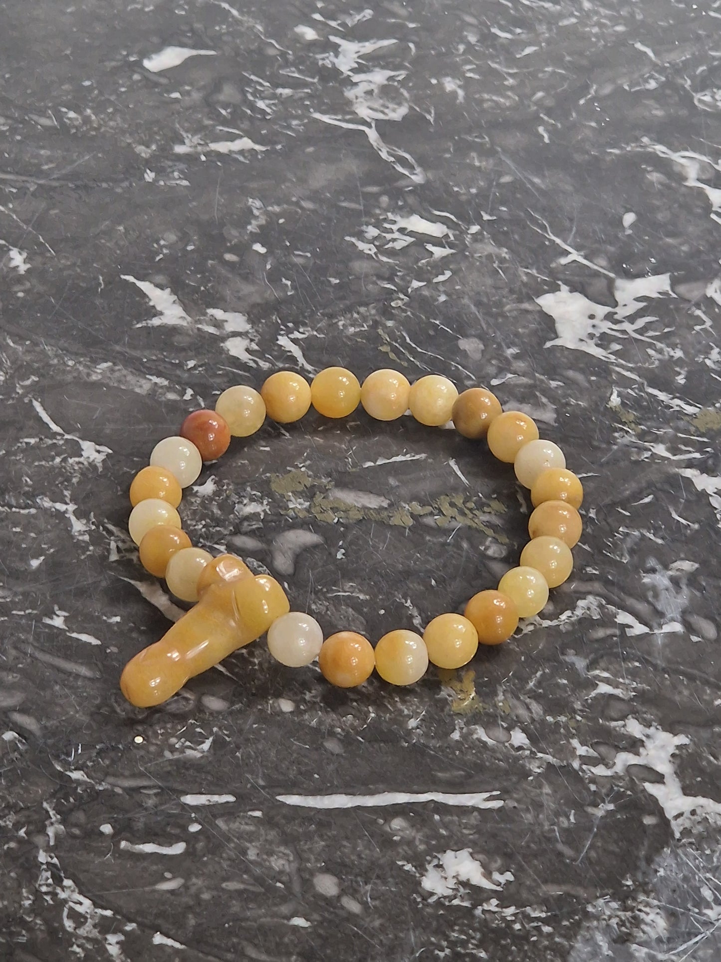 Yellow Aventurine - Bracelet made of semi-precious stone yellow aventurine