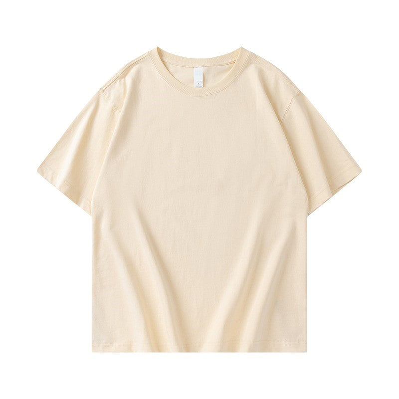 Beige - T-shirt heavy cotton