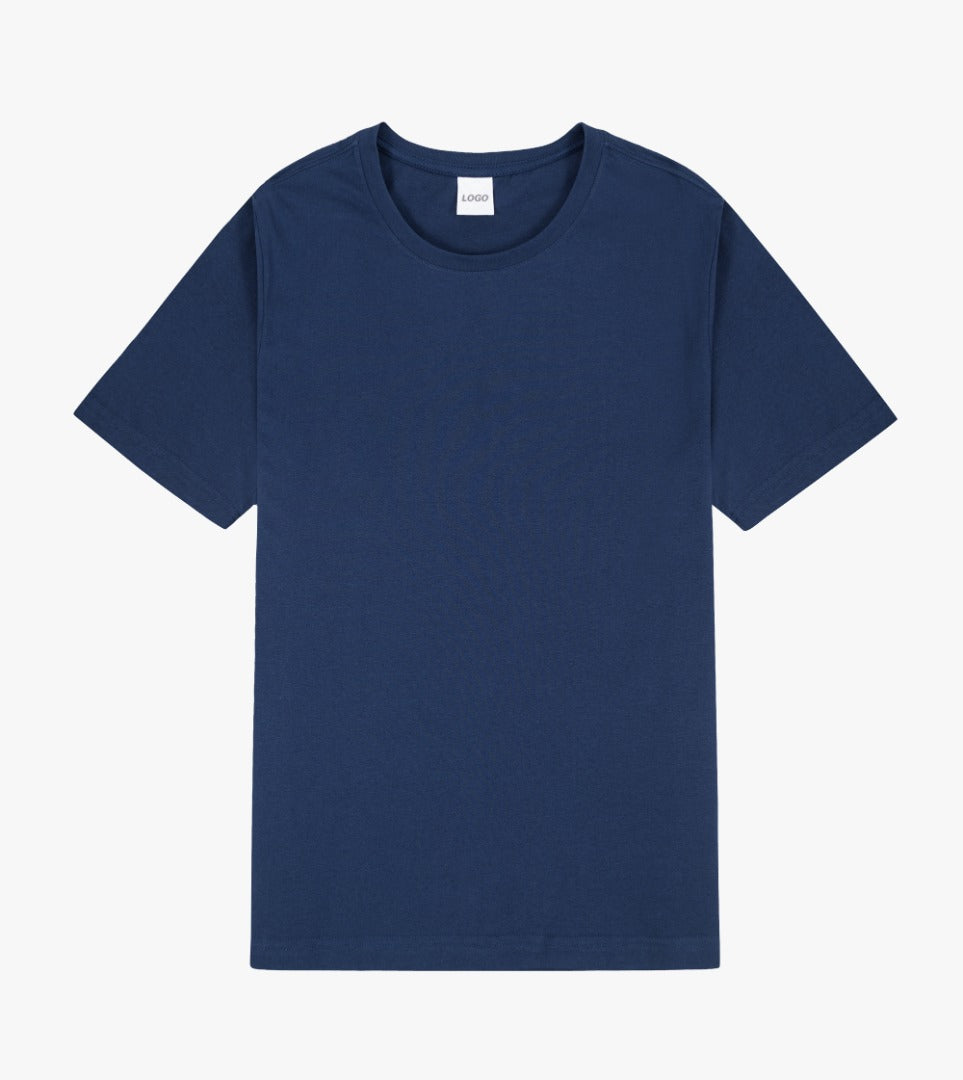 Marinblå t-shirt i regular cotton