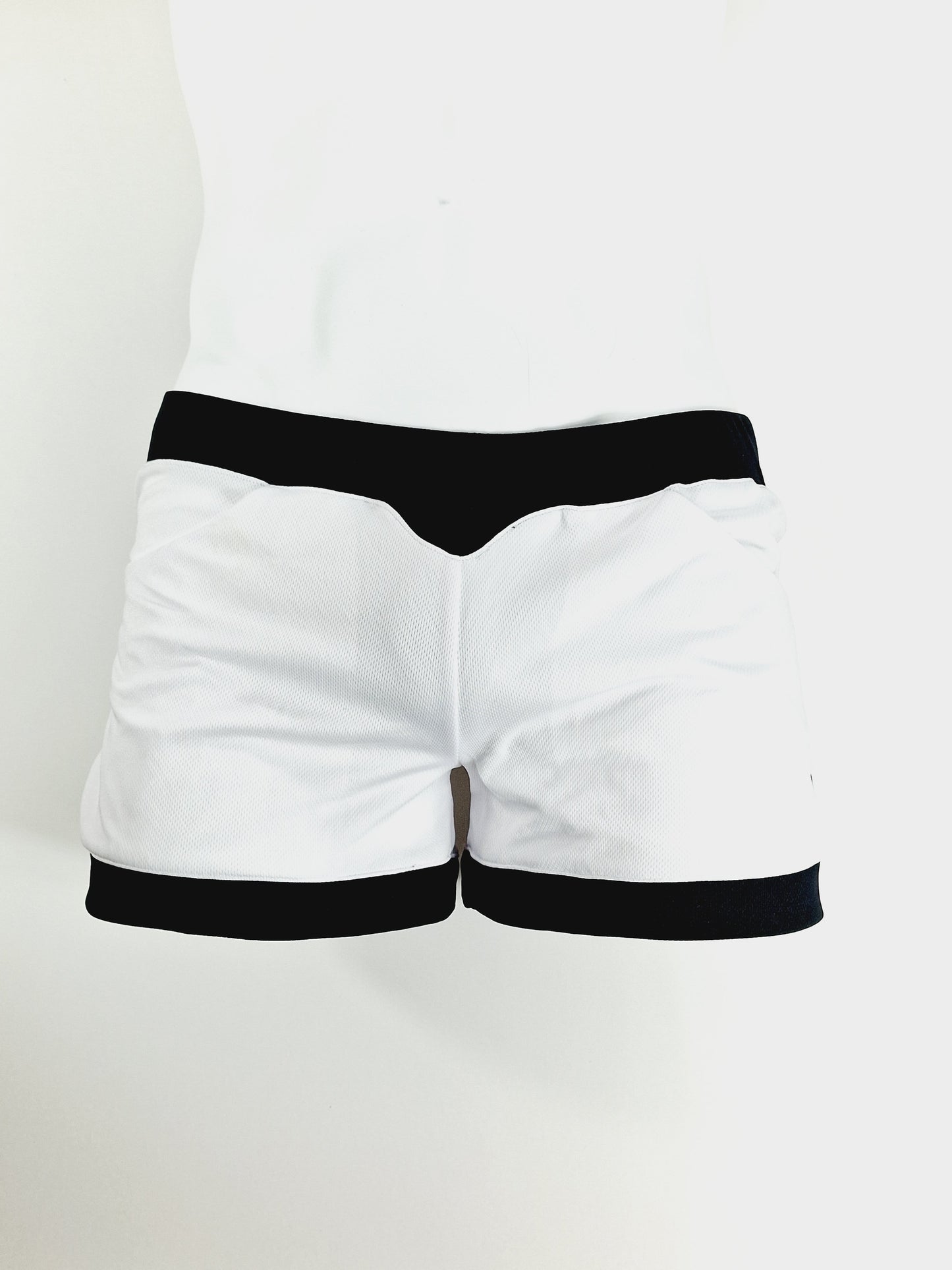 Pantalones cortos - Blanco Negro