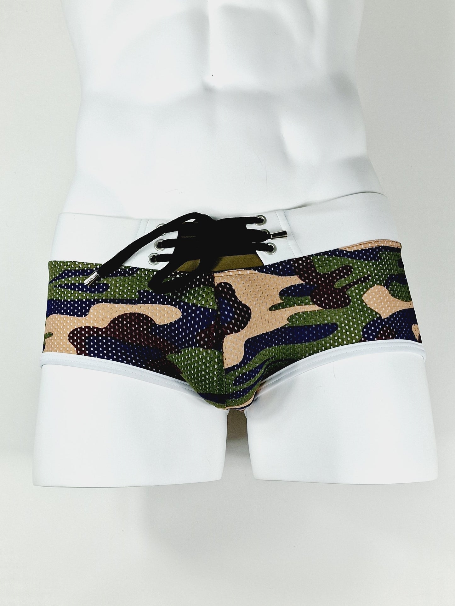 Swim trunk - Camo med push-up effekt, badbyxor