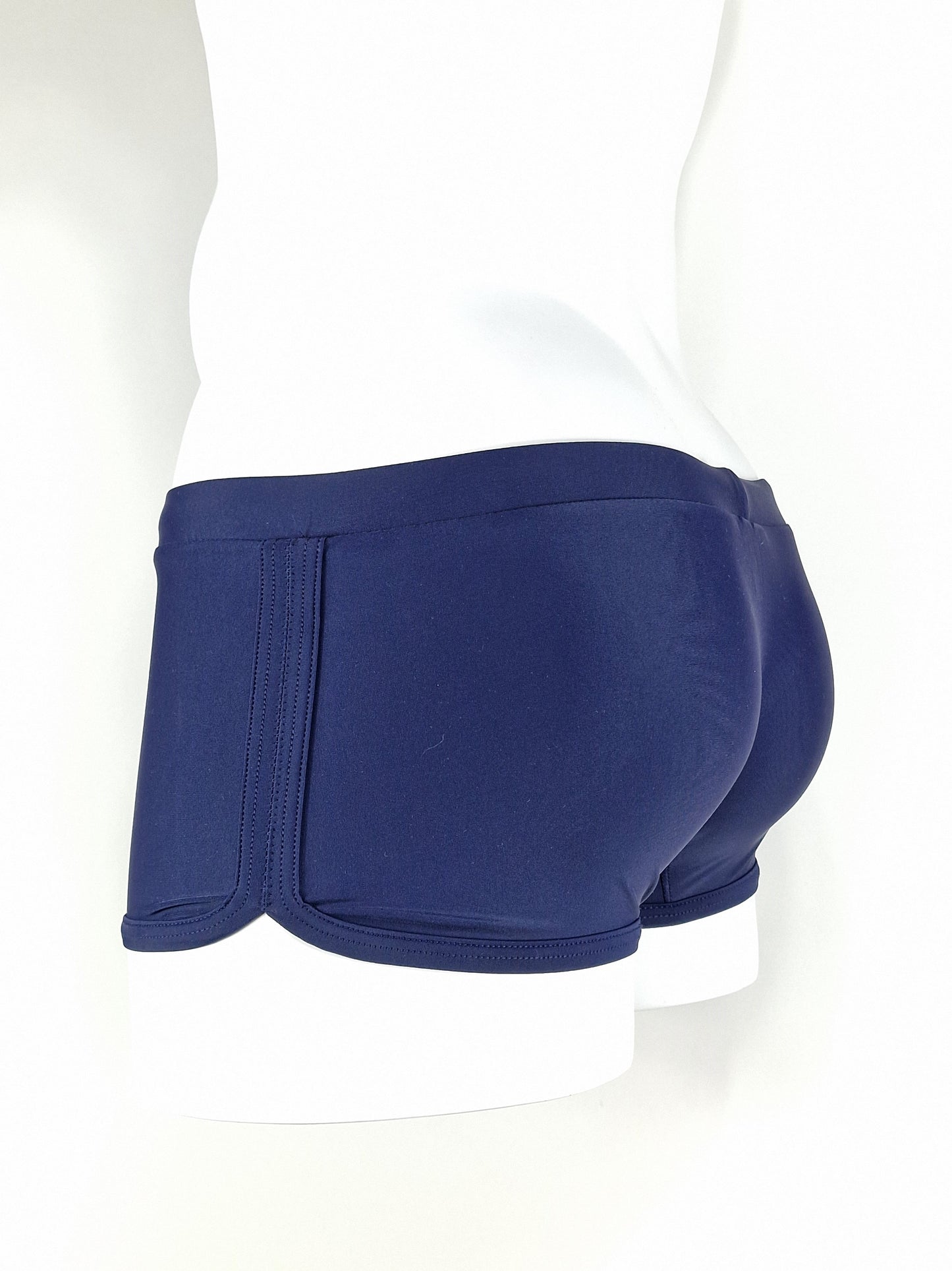 Badehose klassisch - Marineblaue Badehose