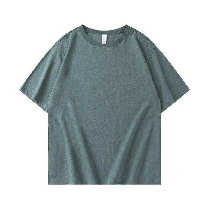 Grågrön - T-shirt heavy cotton